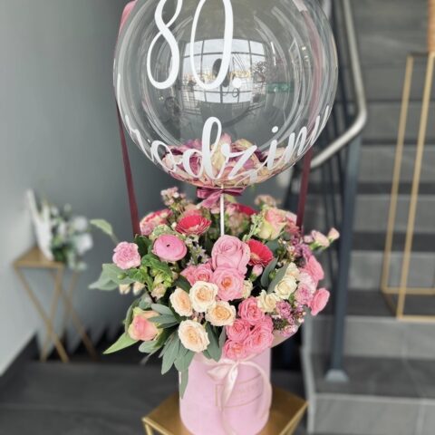 Flowerbox z balonem "Balonowa Fantazja"