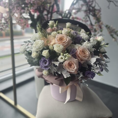 Flowerbox "Rubinowe Serce"